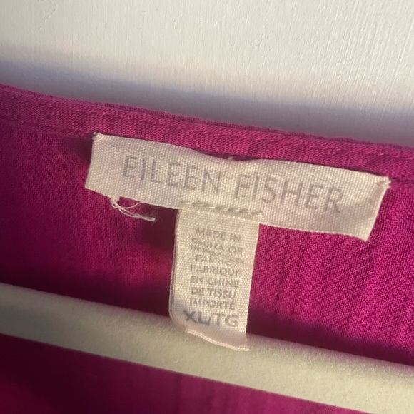 100% to CHARITY XL Eileen Fisher Organic Cotton Super Soft tunic dress coverup - Picture 2 of 5